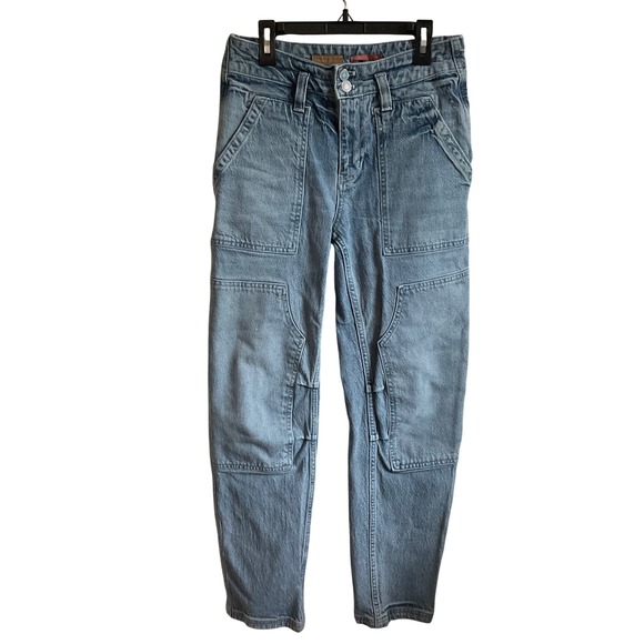 Pilcro Denim - Anthropologie Pilcro The Wanderer Light Wash Jeans - Size 26 Boho Casual Denim